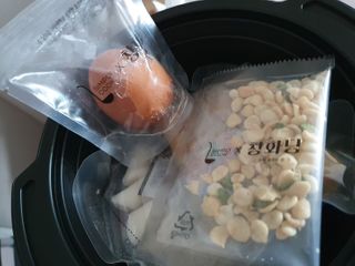 [심플리쿡] 반반연탄불고기, 창화당쫄볶이 SET — 4점을 준 리뷰어가 2021년 2월 올린 사용 사진