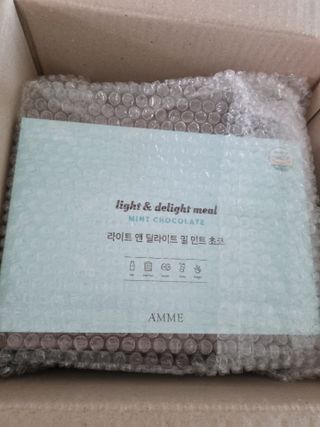 아므_이너뷰티 라이트 앤 딜라이트 밀 민트 초코 — 5점을 준 리뷰어가 2021년 7월 올린 사용 사진