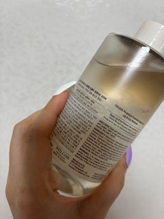 [후르디아] 눈시림없는 올영 립앤아이 리무버 — 5점을 준 리뷰어가 2024년 4월 올린 사용 사진