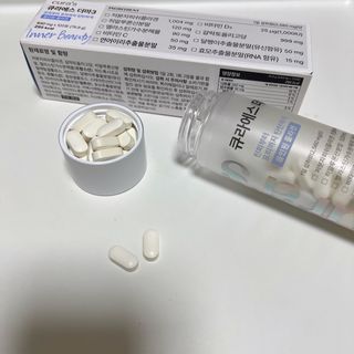 [큐라에스] 뮤신콜라겐 더마3 76.8(1개월분) — 5점을 준 리뷰어가 2023년 12월 올린 사용 사진