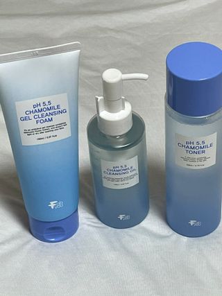 페브유 / FABYOU 페브유 pH5.5 캐모마일 젤 클렌징 폼 + 클렌징 오일 + 토너 3종 세트 — 5점을 준 리뷰어가 2021년 6월 올린 사용 사진