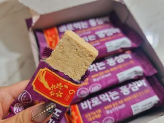 씨알푸드 건강기능식품 6년근 홍삼 함유, 바로먹는 홍삼바 30g 12개입 — 5점을 준 리뷰어가 2022년 3월 올린 사용 사진