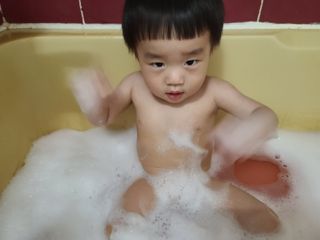 버블데이 배쓰밤 거품입욕제 버블바 6종 — 5점을 준 리뷰어가 2021년 8월 올린 사용 사진