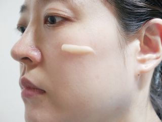 랑벨 비타 에너지 잡티 크림 75ml (피부 속 기미완화크림) — 5점을 준 리뷰어가 2022년 6월 올린 사용 사진