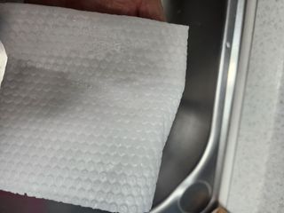 부직포나라 중금속유해물질ZERO 뜯어쓰는 주방 일회용수세미 60매 2매 — 5점을 준 리뷰어가 2022년 10월 올린 사용 사진
