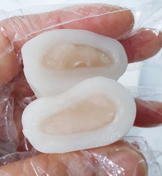 종로복떡방 레트로 3총사 바람떡 세트 — 5점을 준 리뷰어가 2021년 4월 올린 사용 사진