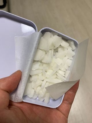 [아이스칩스] 무설탕 비건 자일리톨 캔디 7종 2개기준 — 5점을 준 리뷰어가 2021년 8월 올린 사용 사진