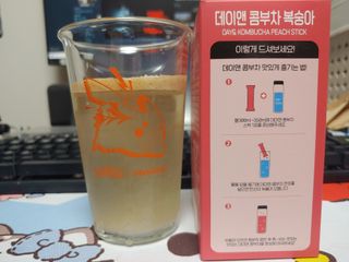 참앤들황토농원 7가지 맛! 탄산 톡톡! 스파클링! 데이앤 콤부차 7종 10포 1박스씩 ★총 7박스★ — 5점을 준 리뷰어가 2023년 3월 올린 사용 사진
