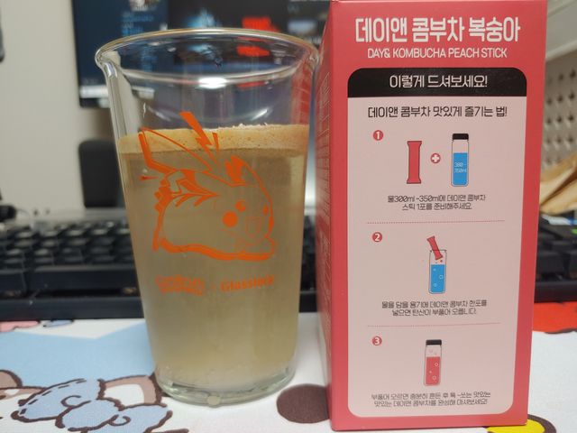 7가지 맛! 탄산 톡톡! 스파클링! 데이앤 콤부차 7종 10포 1박스씩 ★총 7박스★ 리뷰 사진