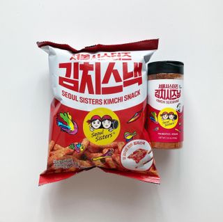 [서울시스터즈] 김치시즈닝 국내 최초 뿌려먹는 김치파우더 100g 1개+ 신제품 김치스낵 90g 2개 — 5점을 준 리뷰어가 2021년 8월 올린 사용 사진