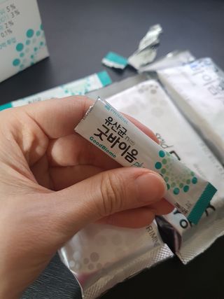 프리마인 유산균 국가지정연구소 선정, 살아있는 생유산균 200억 마리의 힘. 유산균n굿바이옴플러스 — 5점을 준 리뷰어가 2021년 12월 올린 사용 사진