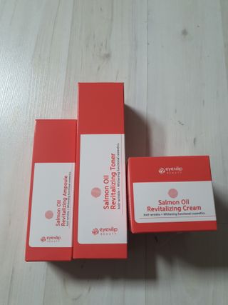 아이앤립 / EYENLIP 아이앤립 연어오일 리바이탈라이징 토너+앰플+크림 3종 세트 — 5점을 준 리뷰어가 2021년 5월 올린 사용 사진