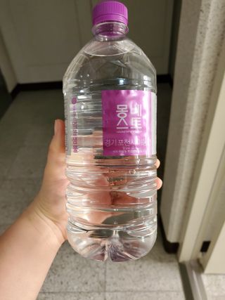 몽베스트 MONTBEST 1L 12입 — 5점을 준 리뷰어가 2022년 4월 올린 사용 사진
