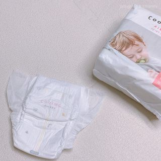 쿠잉 에어드라이  풀커버 밴드기저귀 (S/M/L) 1팩 — 5점을 준 리뷰어가 2023년 1월 올린 사용 사진