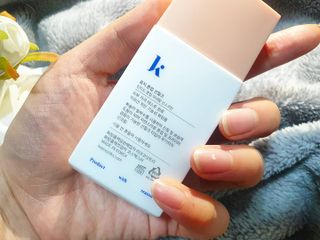 키노닉스 로지 톤업 선밀크 — 5점을 준 리뷰어가 2021년 8월 올린 사용 사진