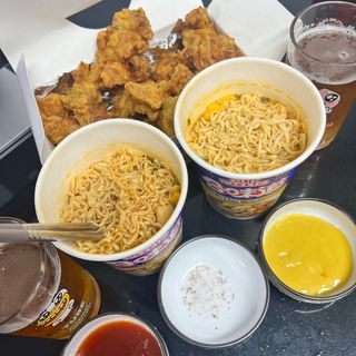 NISSIN 닛신 컵누들  4종 - 씨푸드오리지날, 씨푸드 스파이시, 씨푸드 커리, 씨푸드 XO소스 — 4점을 준 리뷰어가 2022년 11월 올린 사용 사진