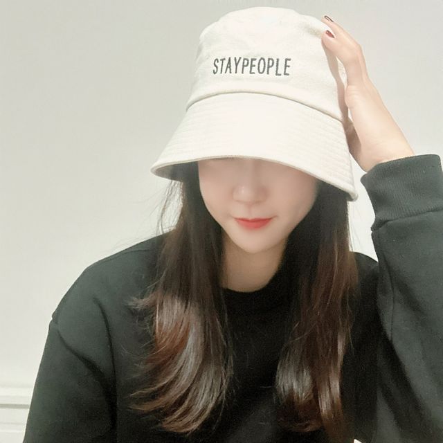 [스테이피플] STAYPEOPLE BUCKET HAT (IVORY) 리뷰 사진