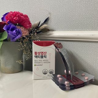 [리노브] 4세대 활성엽산 액티폴릭 270mg x 30정 — 5점을 준 리뷰어가 2022년 8월 올린 사용 사진