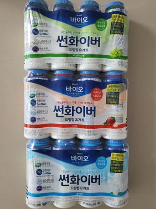 LIVE 매일바이오 썬화이버 드링킹 요거트 — 5점을 준 리뷰어가 2022년 8월 올린 사용 사진