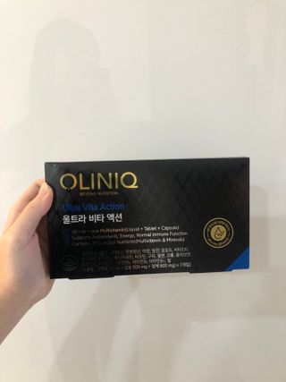 올리닉 울트라비타액션 — 5점을 준 리뷰어가 2021년 10월 올린 사용 사진