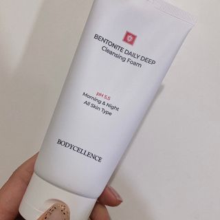 바디셀런스 벤토나이트 데일리 약산성 딥클렌징폼 120ml — 5점을 준 리뷰어가 2022년 1월 올린 사용 사진