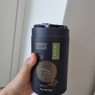 프리마인 자체 기업부설 연구소에서 찾아낸 건강한 수면의 비밀.  슬립토 플러스 30포 — 5점을 준 리뷰어가 2022년 5월 올린 사용 사진