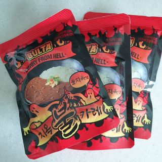 불타 지옥불카레 불지옥맛 180g x 3봉 — 5점을 준 리뷰어가 2021년 6월 올린 사용 사진