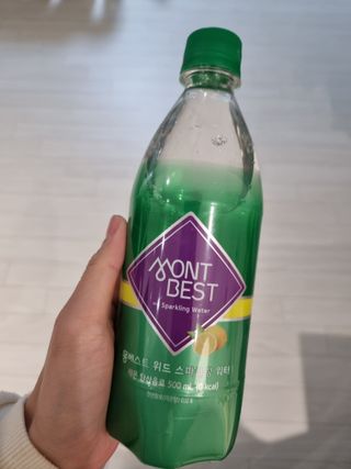 몽베스트 Montbest with Sparkling water Lemon OR Lime 20병(랜덤) — 5점을 준 리뷰어가 2021년 11월 올린 사용 사진