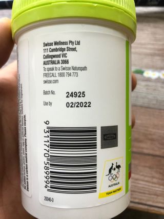Swisse 스위스 리버디톡스 120정 — 5점을 준 리뷰어가 2021년 1월 올린 사용 사진