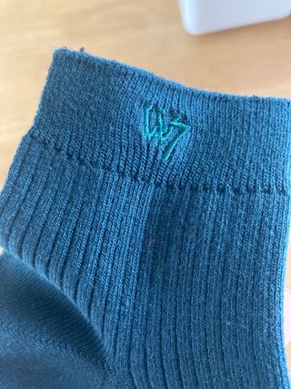 [사이즈가 있는 양말 필로이] 남/여 골지 발목 양말 4족 세트 남【S, M, L, XL】여【S, M, L】_컬러 랜덤 — 5점을 준 리뷰어가 2022년 6월 올린 사용 사진
