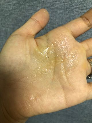 라비오라 레몬 허니 브라이트닝 워시오프 팩 100g — 5점을 준 리뷰어가 2022년 7월 올린 사용 사진