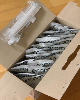 이롬 황성주 박사의 국산콩 두유 검은콩과 17곡 프리미엄 — 5점을 준 리뷰어가 2021년 5월 올린 사용 사진