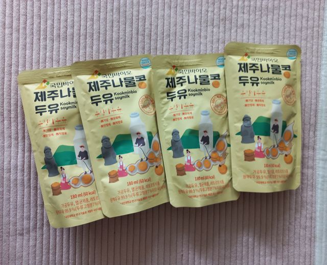 국민바이오 제주나물콩두유 리뷰 사진