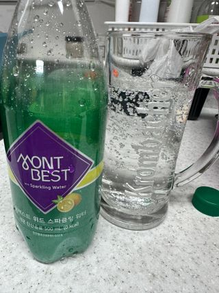몽베스트 Montbest with Sparkling water Lemon OR Lime 20병(랜덤) — 5점을 준 리뷰어가 2023년 3월 올린 사용 사진