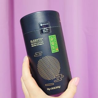 프리마인 자체 기업부설 연구소에서 찾아낸 건강한 수면의 비밀.  슬립토 플러스 30포 — 5점을 준 리뷰어가 2021년 9월 올린 사용 사진