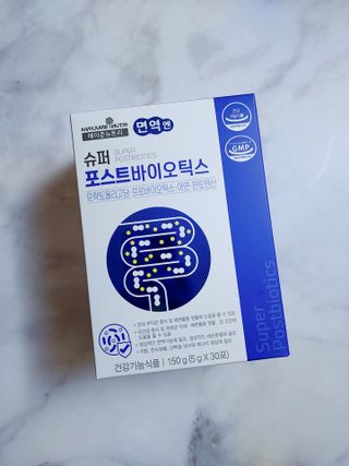 메이준뉴트리 슈퍼 포스트바이오틱스 — 5점을 준 리뷰어가 2021년 5월 올린 사용 사진