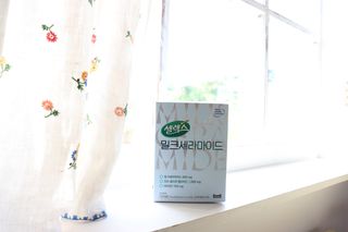 셀렉스스포츠 셀렉스 밀크세라마이드 저분자피쉬콜라겐 28포 X 1박스 — 5점을 준 리뷰어가 2021년 7월 올린 사용 사진