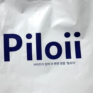 [사이즈가 있는 양말 필로이] 남/여 골지 발목 양말 4족 세트 남【S, M, L, XL】여【S, M, L】_컬러 랜덤 — 5점을 준 리뷰어가 2022년 6월 올린 사용 사진