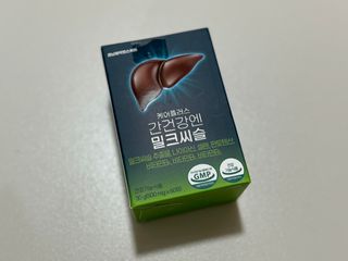[경남제약헬스케어] 케어플러스 간건강엔 밀크씨슬 500mg 60정/2개월분/비타민B 5종+세레늄 — 5점을 준 리뷰어가 2024년 1월 올린 사용 사진