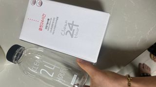 클린24시간 1BOX(5포) + 전용보틀(500ml) — 5점을 준 리뷰어가 2023년 1월 올린 사용 사진