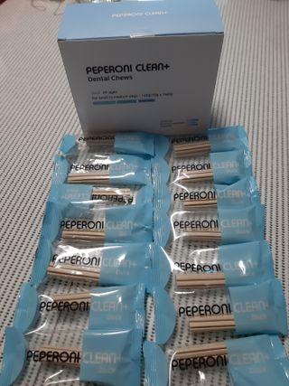 페페로니 클린플러스 덴탈오리껌 10g x 14p — 5점을 준 리뷰어가 2021년 7월 올린 사용 사진