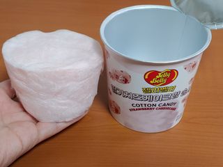 젤리벨리 솜사탕 2종-딸기치즈케이크, 바닐라 — 5점을 준 리뷰어가 2022년 3월 올린 사용 사진