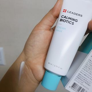 리더스코스메틱 리더스 카밍 바이오틱스 크림 마스크 — 5점을 준 리뷰어가 2021년 3월 올린 사용 사진