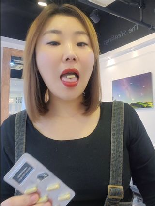 메디타민 원헌드레드 그린프로폴리스 — 5점을 준 리뷰어가 2021년 11월 올린 사용 사진