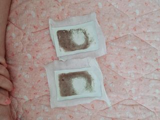 [레제르] 아로마 수액패치 발패치 10매입 - 라벤더향/유칼립투스향/대나무향 — 5점을 준 리뷰어가 2022년 2월 올린 사용 사진