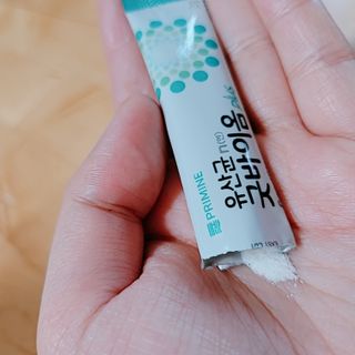 프리마인 유산균 국가지정연구소 선정, 살아있는 생유산균 200억 마리의 힘. 유산균n굿바이옴플러스 — 5점을 준 리뷰어가 2021년 9월 올린 사용 사진