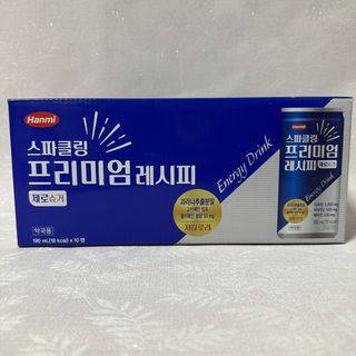 한미사이언스 [한미] 스파클링 프리미엄 레시피 (카페인, 제로카페인 2종)각5개총10개제공 — 5점을 준 리뷰어가 2025년 1월 올린 사용 사진