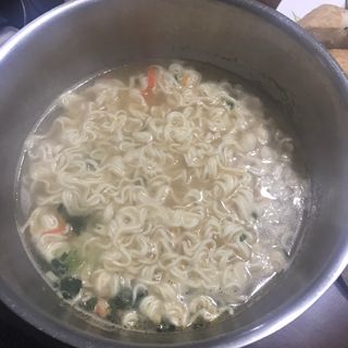 [풀무원] 자연은맛있다 정면, 백면, 홍면  세트 — 3점을 준 리뷰어가 2021년 4월 올린 사용 사진