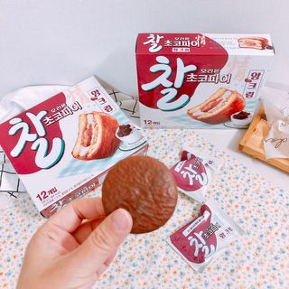찰초코파이 앙크림 찰 초코파이 정 앙크림 — 5점을 준 리뷰어가 2020년 12월 올린 사용 사진