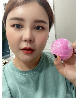 버블데이 배쓰밤 거품입욕제 버블바 6종 — 5점을 준 리뷰어가 2021년 9월 올린 사용 사진